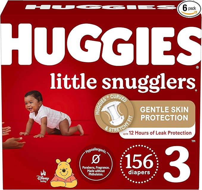 Keep Your Baby Dry and Comfortable with Huggies Little Snugglers Size 3!